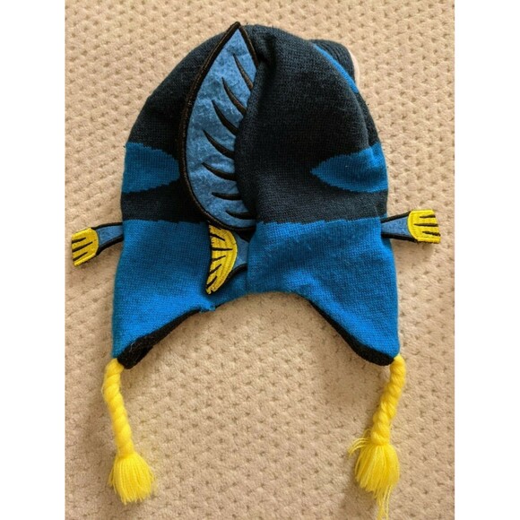 Disney Pixar FINDING DORY Kids Knit Winter Laplander Beanie Hat, Big Eyes & Fins - Picture 2 of 2